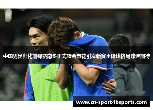 中国男足归化前锋费南多正式转会申花引发新赛季锋线格局球迷期待 中国男足归化前锋费南多正式转会申花引发新赛季锋线格局球迷期待